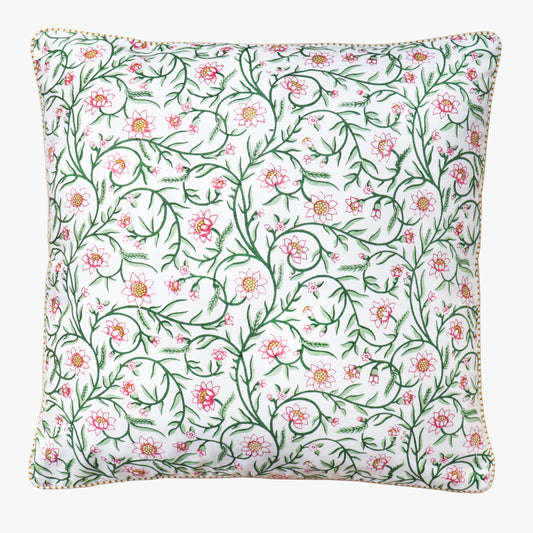 Petal Poetry Cushion Cover