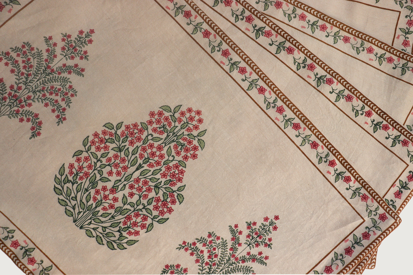 Chanderi Printed Mat (set of 6)