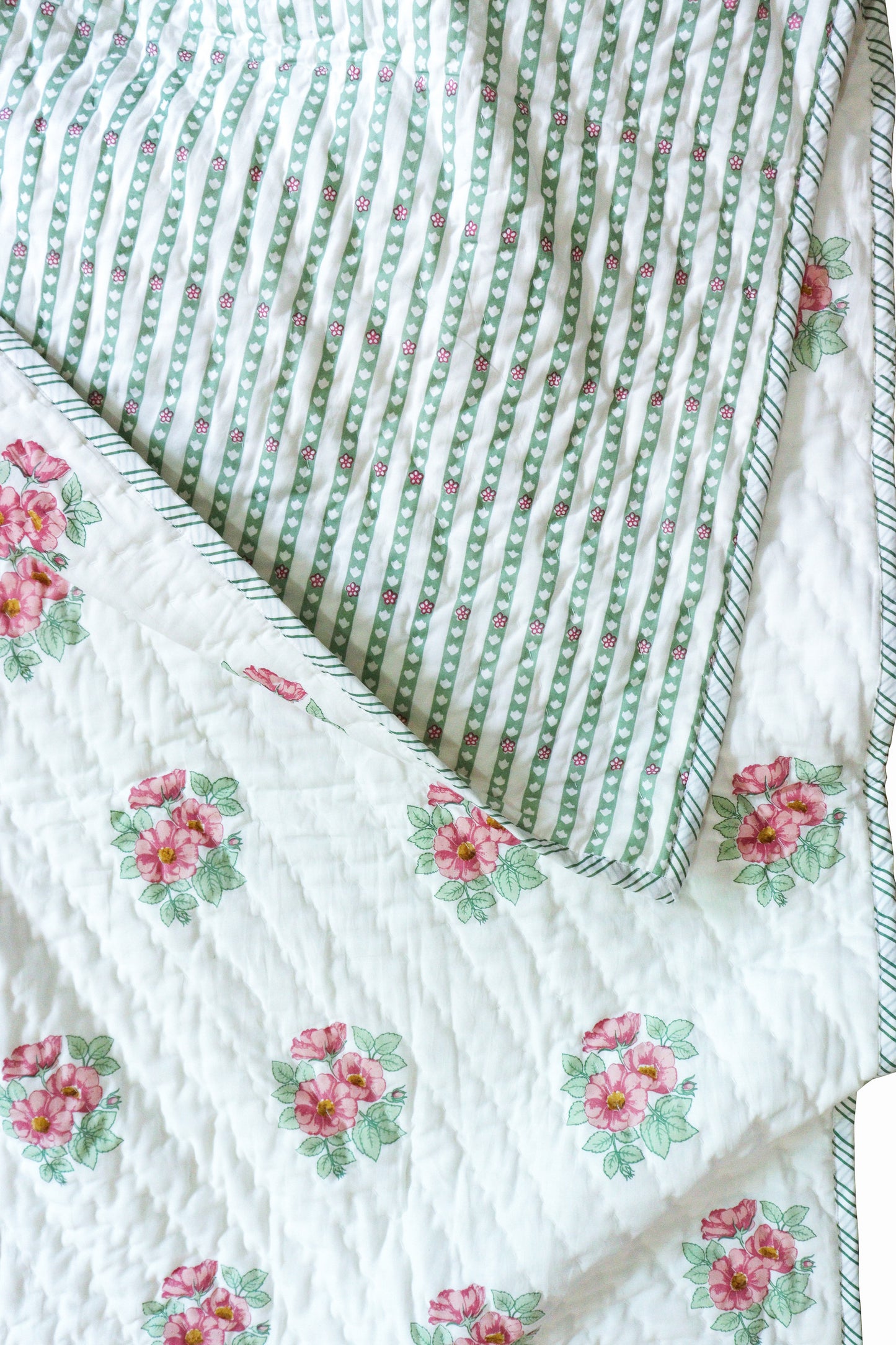 Rose Bouquet Cotton Quilt