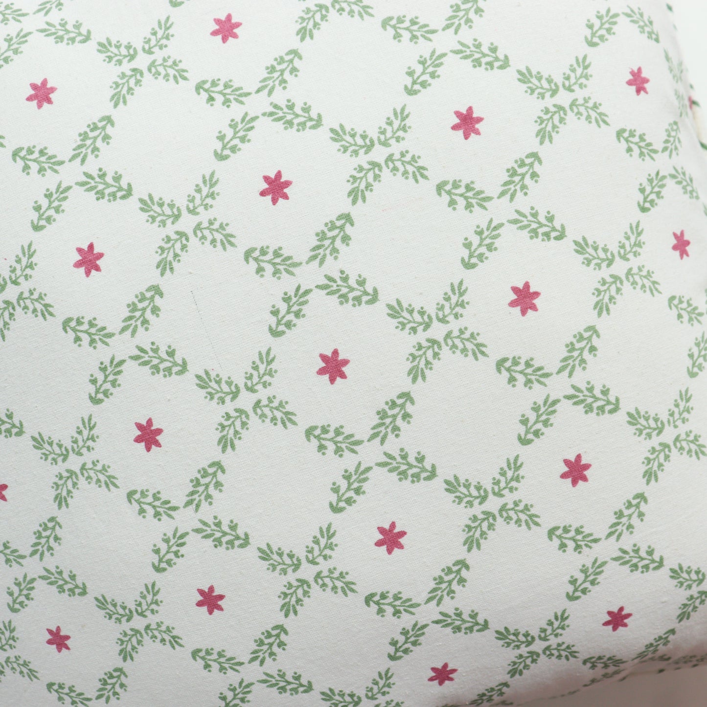 Flora Jaal Cushion Cover