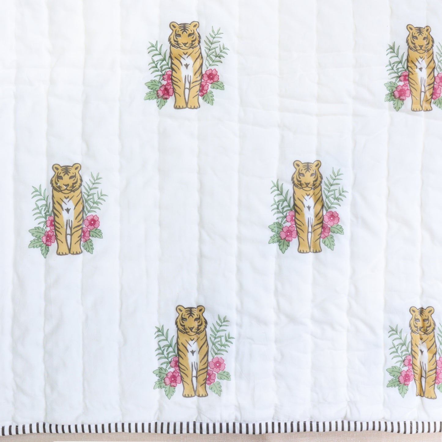 Tiger Toddler Cotton Quilt (Set of 3)