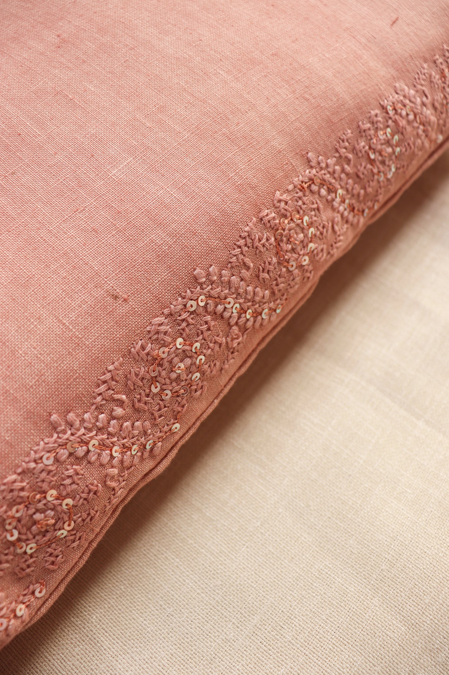 Chikankari Cushion