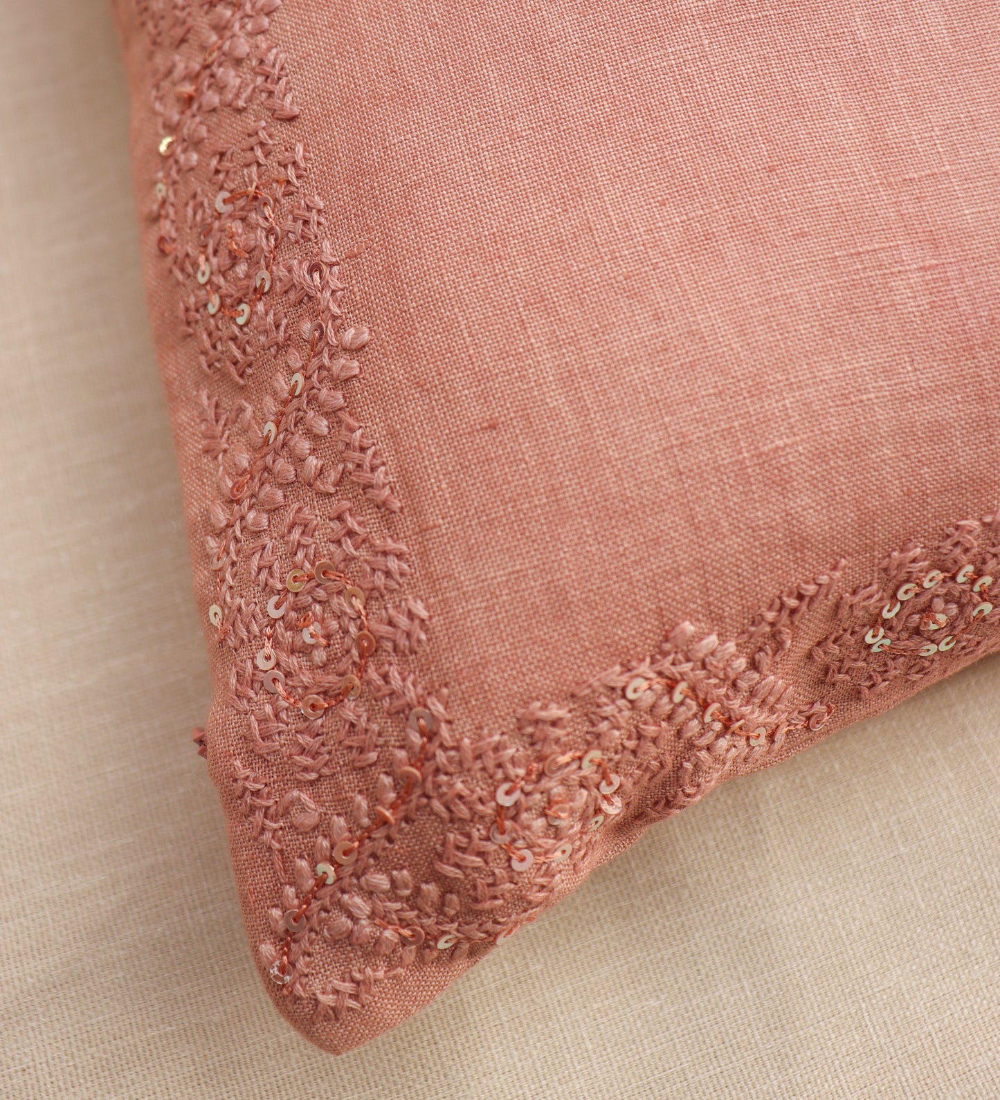 Chikankari Cushion
