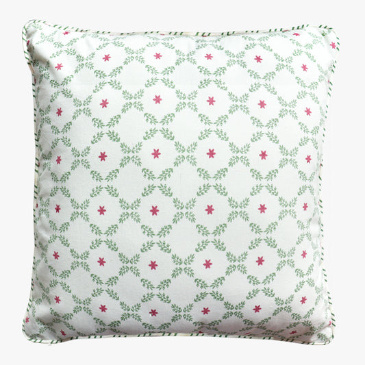 Flora Jaal Cushion Cover