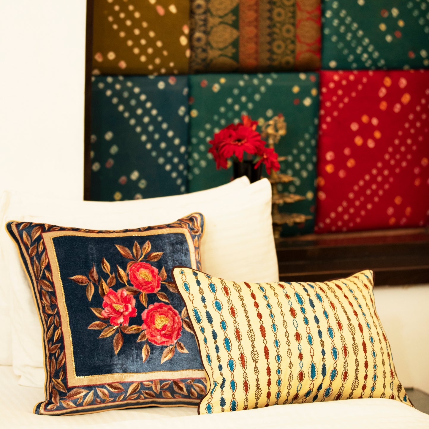 Peonies Cushion (Set of 2)