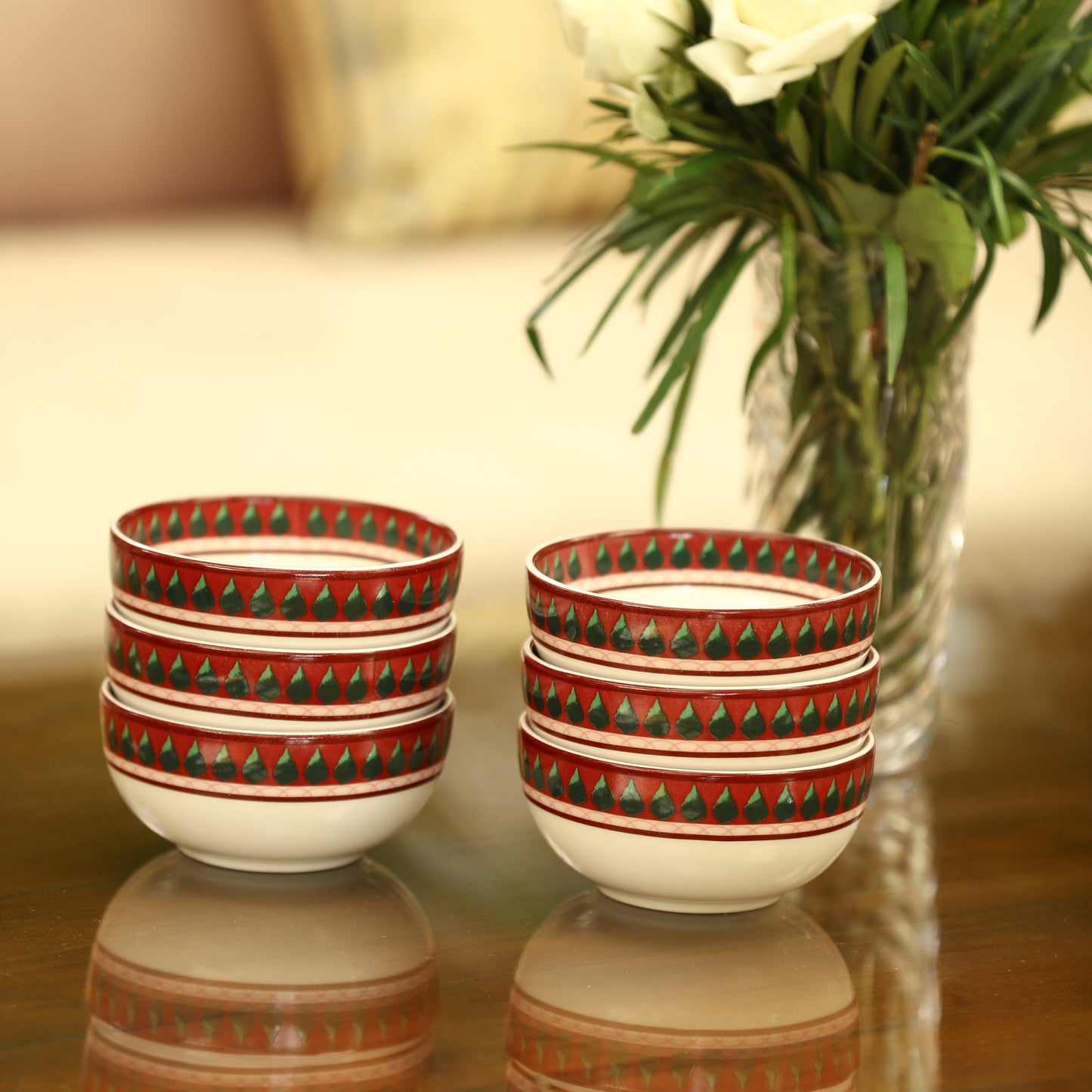 Musk Rose Dinner Set (18 pieces)