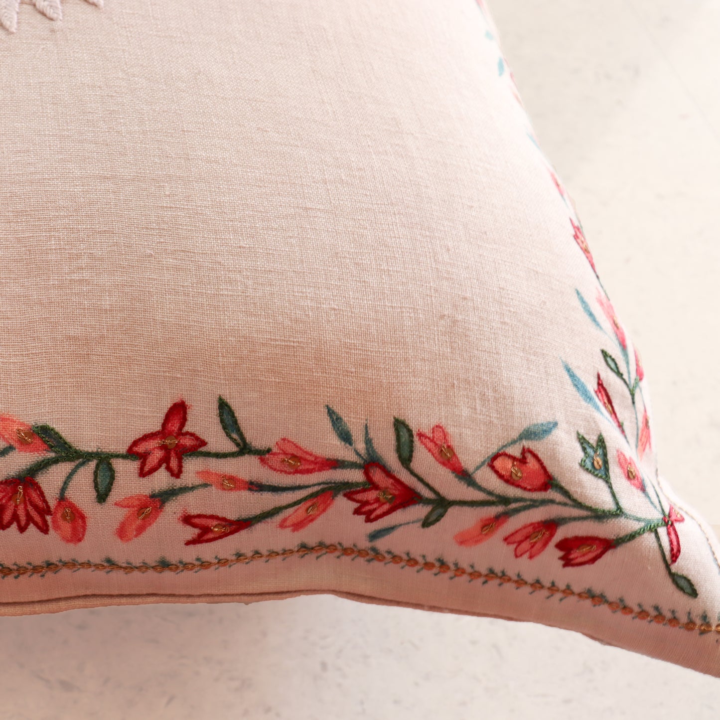 Noor Chikankari Cushion