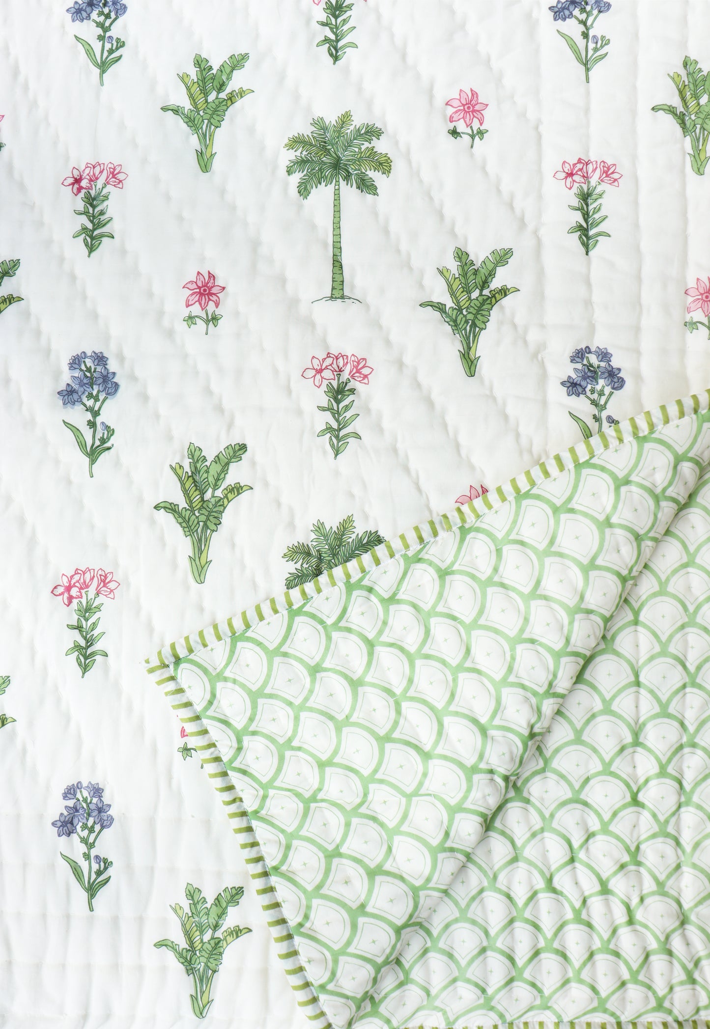 Aranya Bloom Cotton Quilt