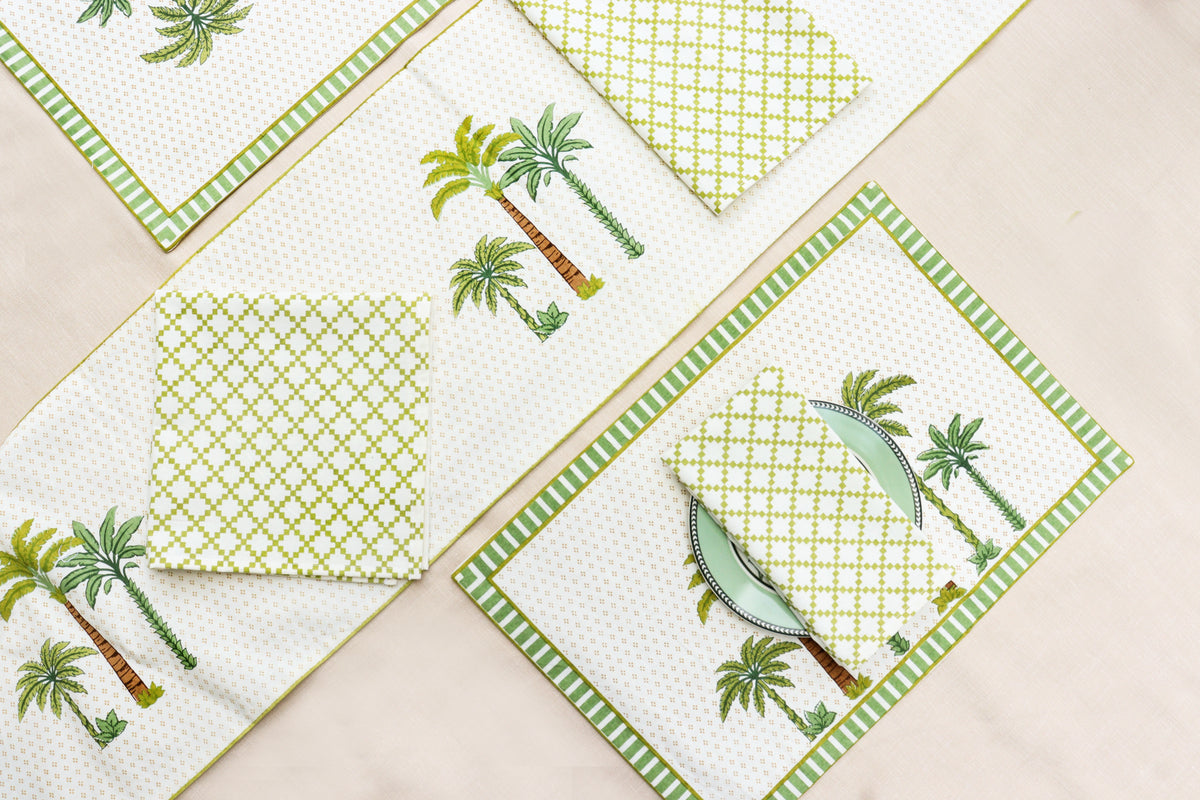 Palm Grove Table Runner