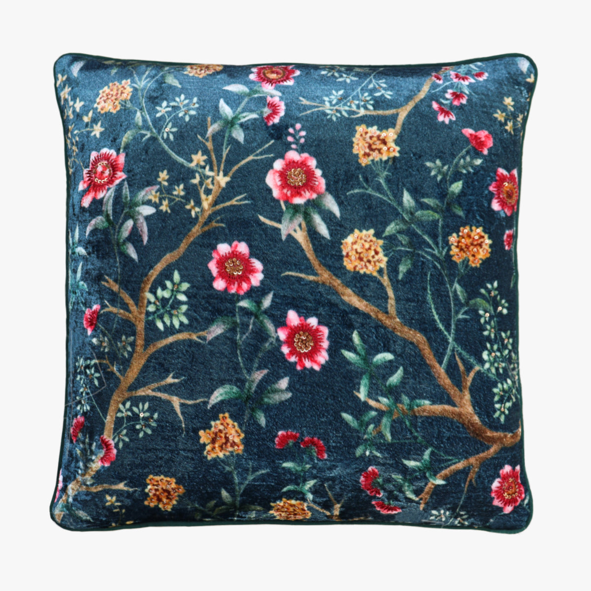 Blue Meadow Cushion