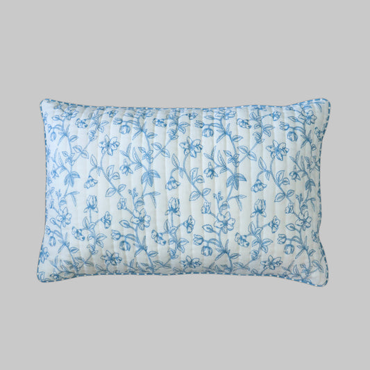 Floral Quilted Pillow Cover (Set of 2)