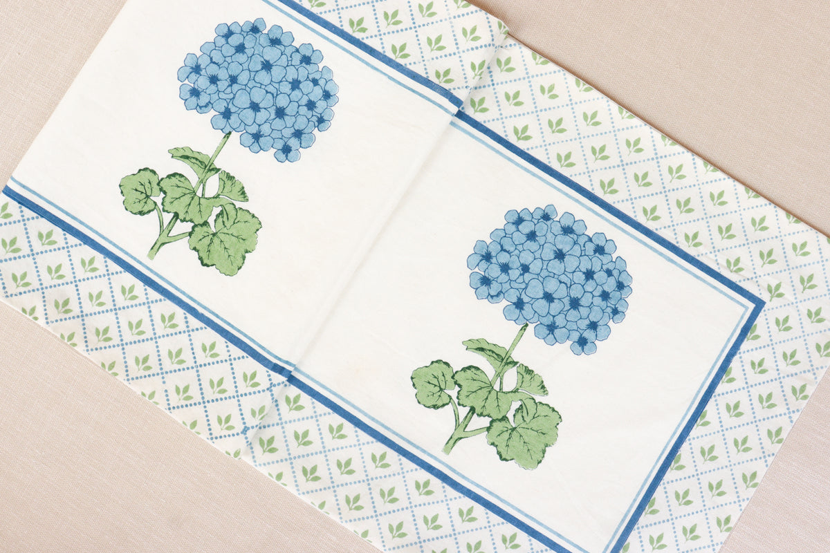 Hydrangea Table Runner