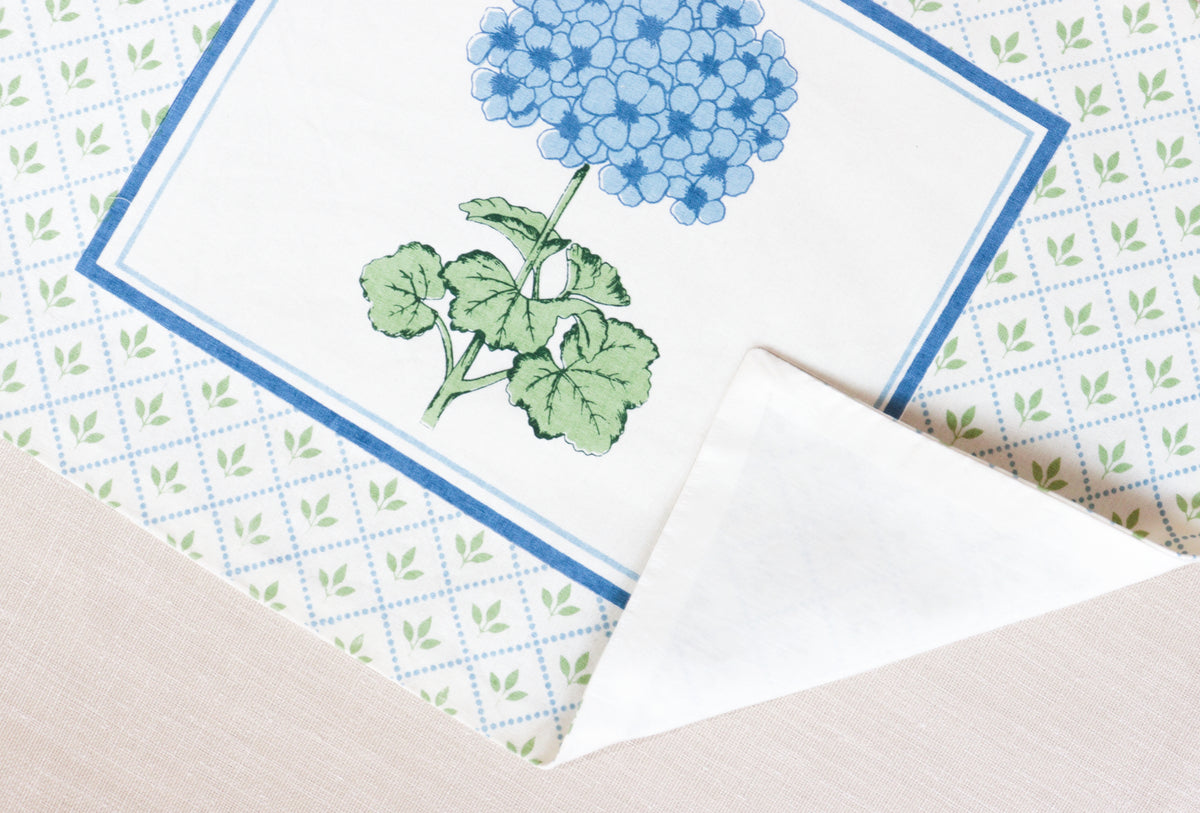 Hydrangea Table Mat Set
