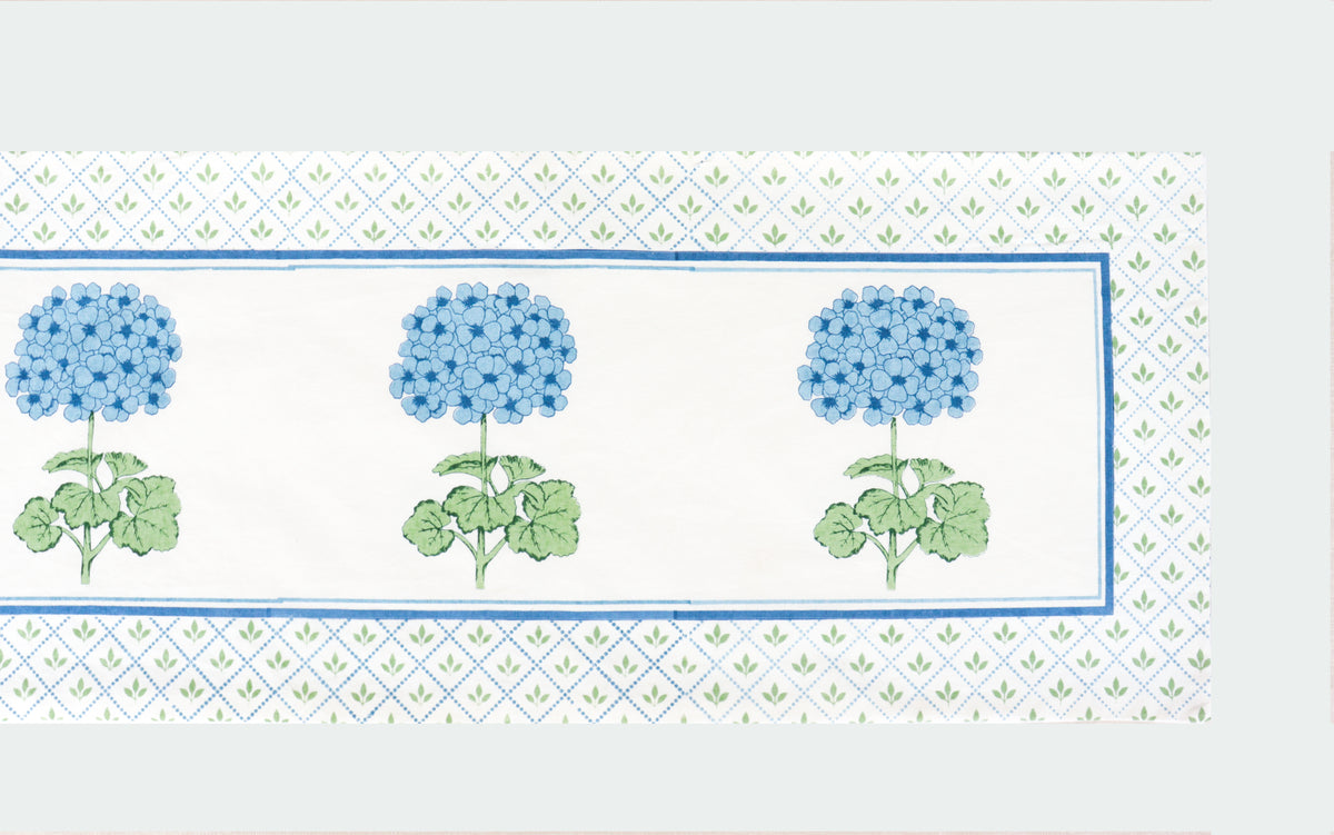 Hydrangea Table Runner