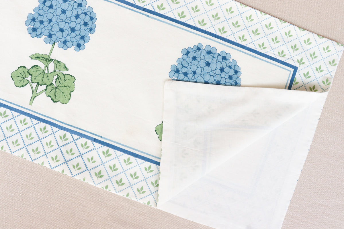 Hydrangea Table Runner