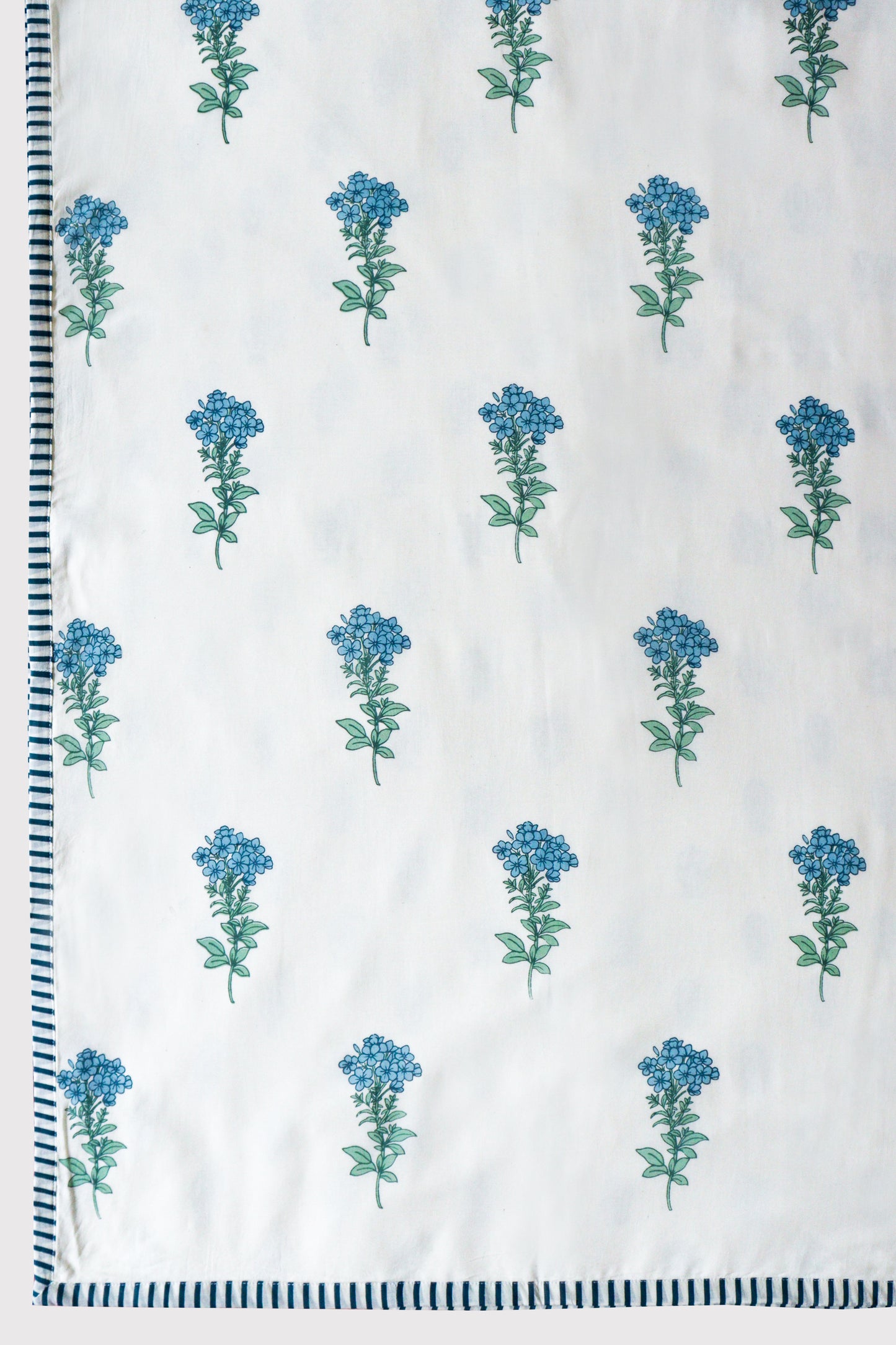 Blue Hydrangea Cotton Dohar
