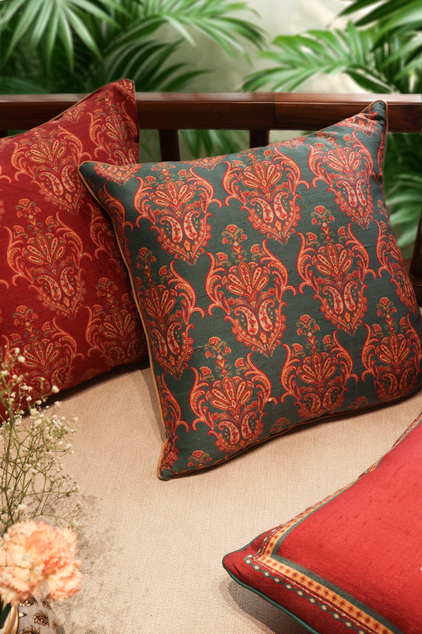 Varya Silk Cushion