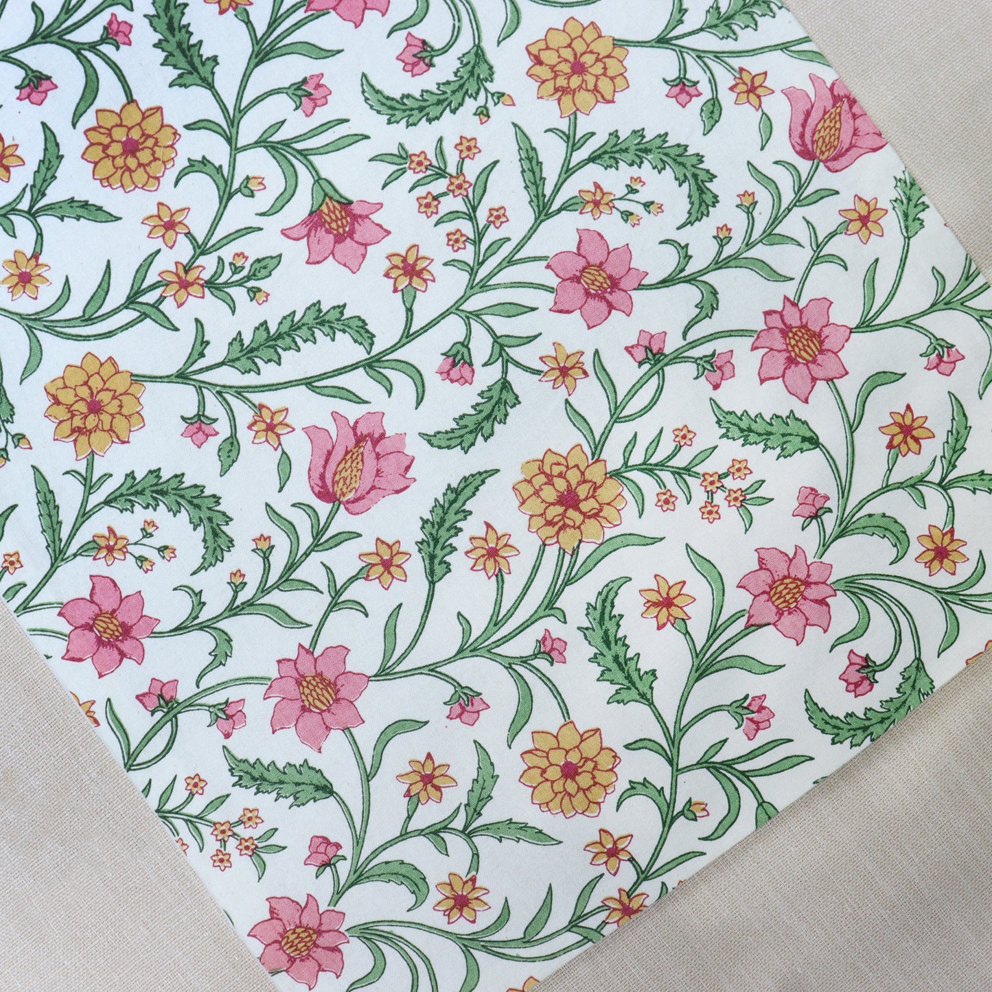Floral Table Mat Set