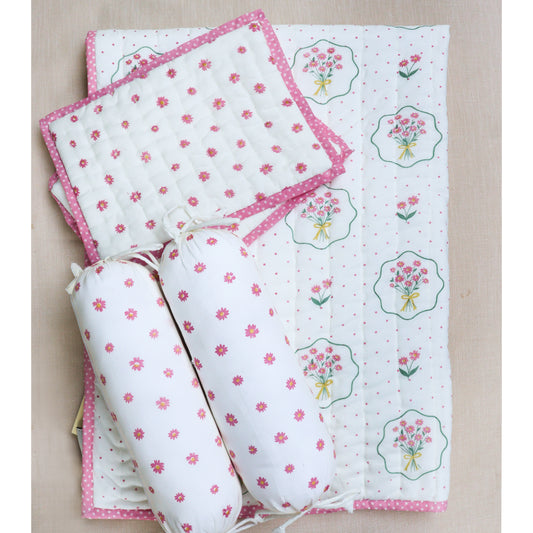Daisy Infant Cotton Quilt (Set of 5)