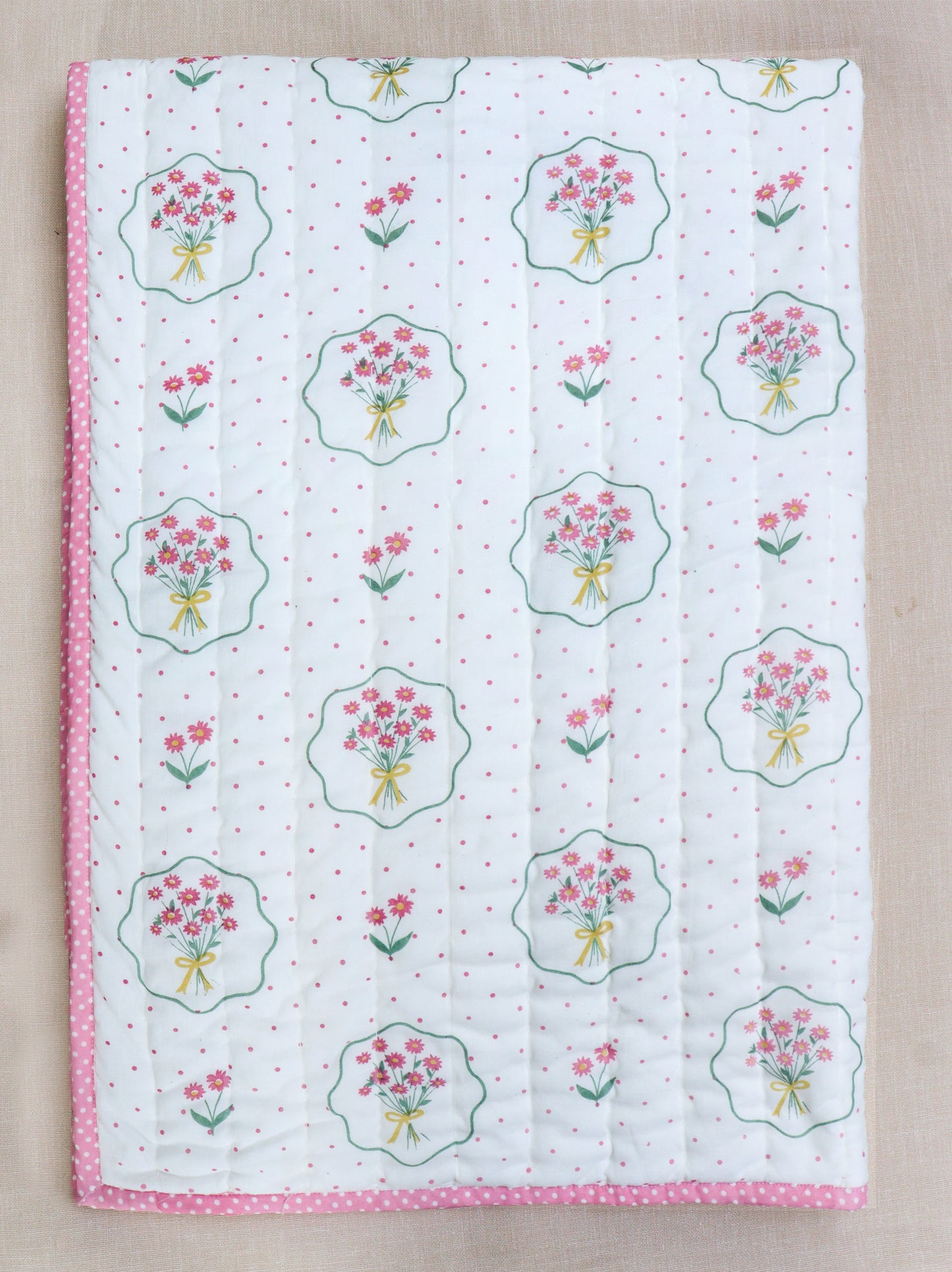 Daisy Infant Cotton Quilt (Set of 5)