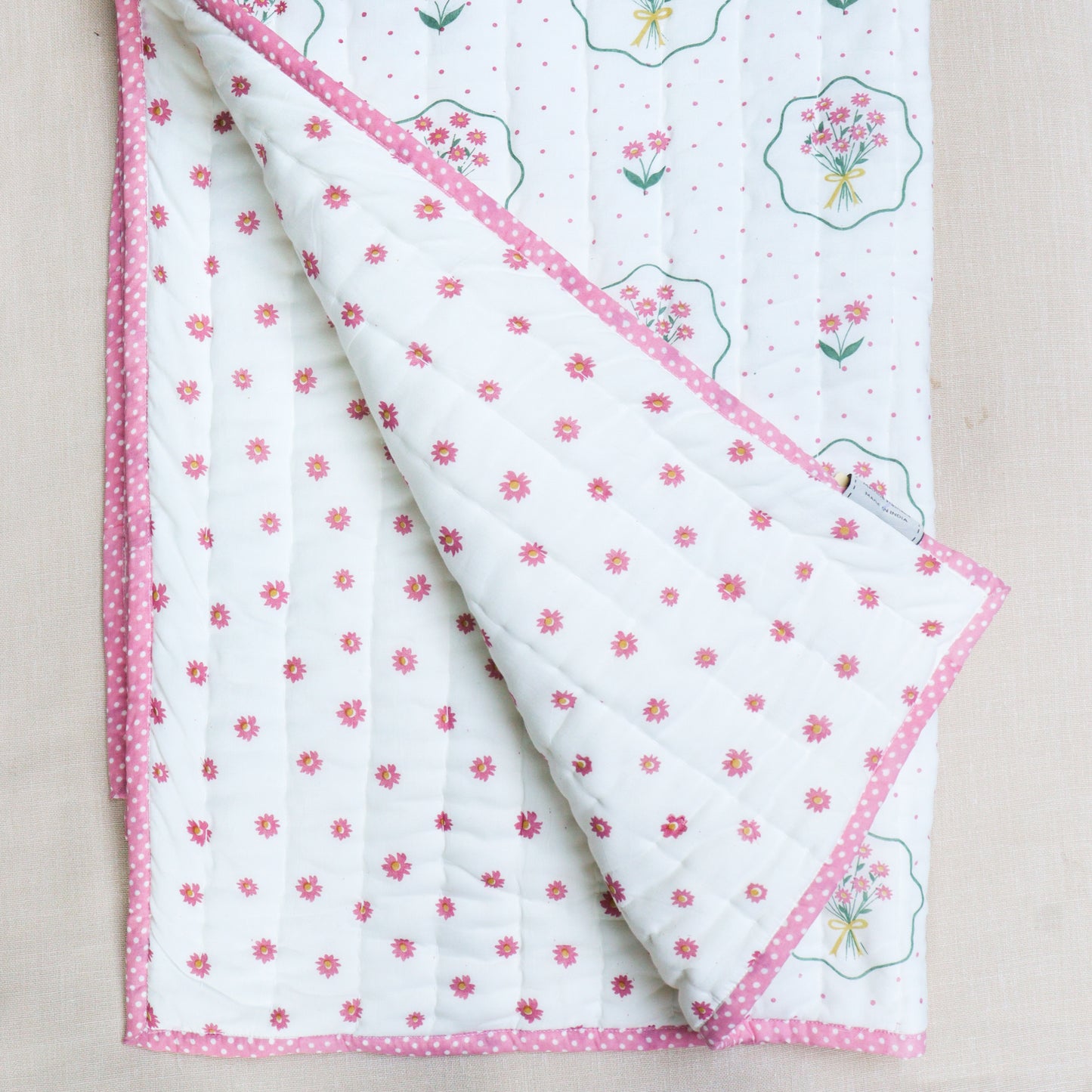 Daisy Infant Cotton Quilt (Set of 5)