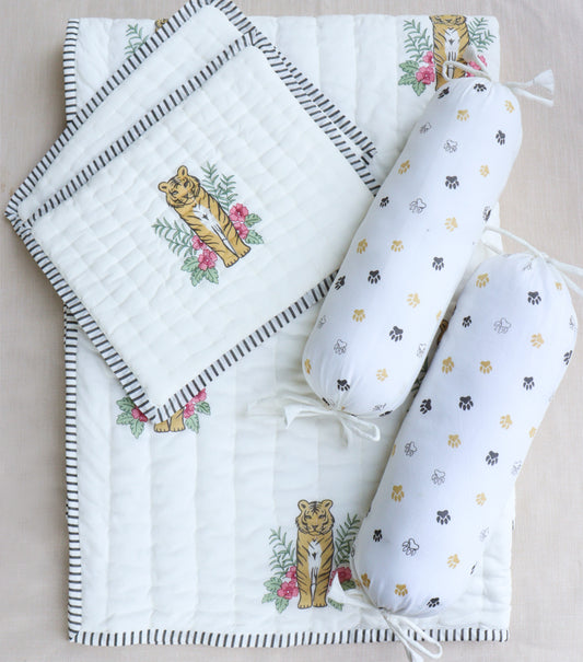 Tiger Infant Cotton Quilt (Set of 5)