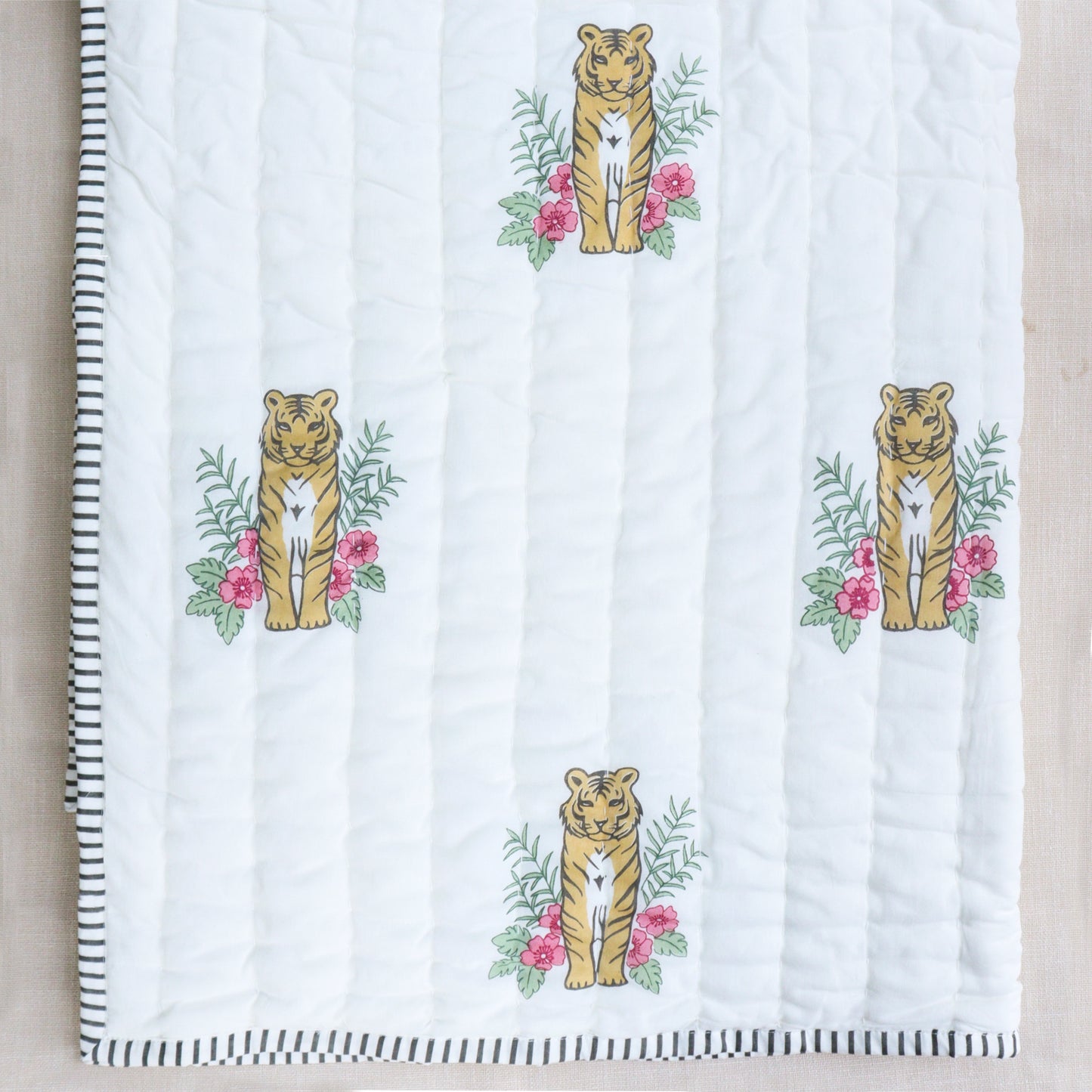 Tiger Infant Cotton Quilt (Set of 5)