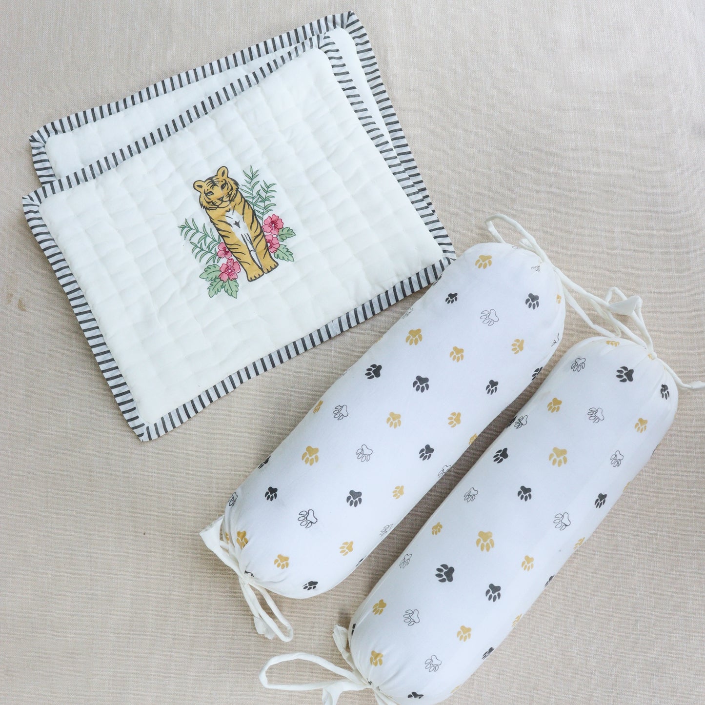 Tiger Infant Cotton Quilt (Set of 5)