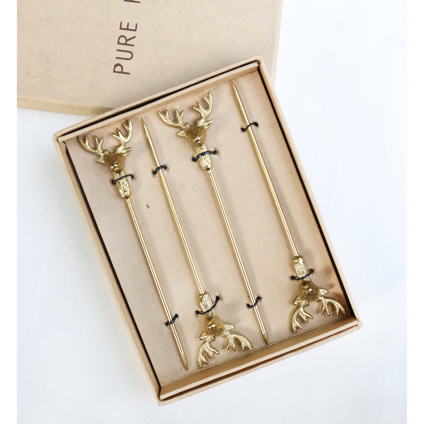 Deer Stirrer (Set of 4)