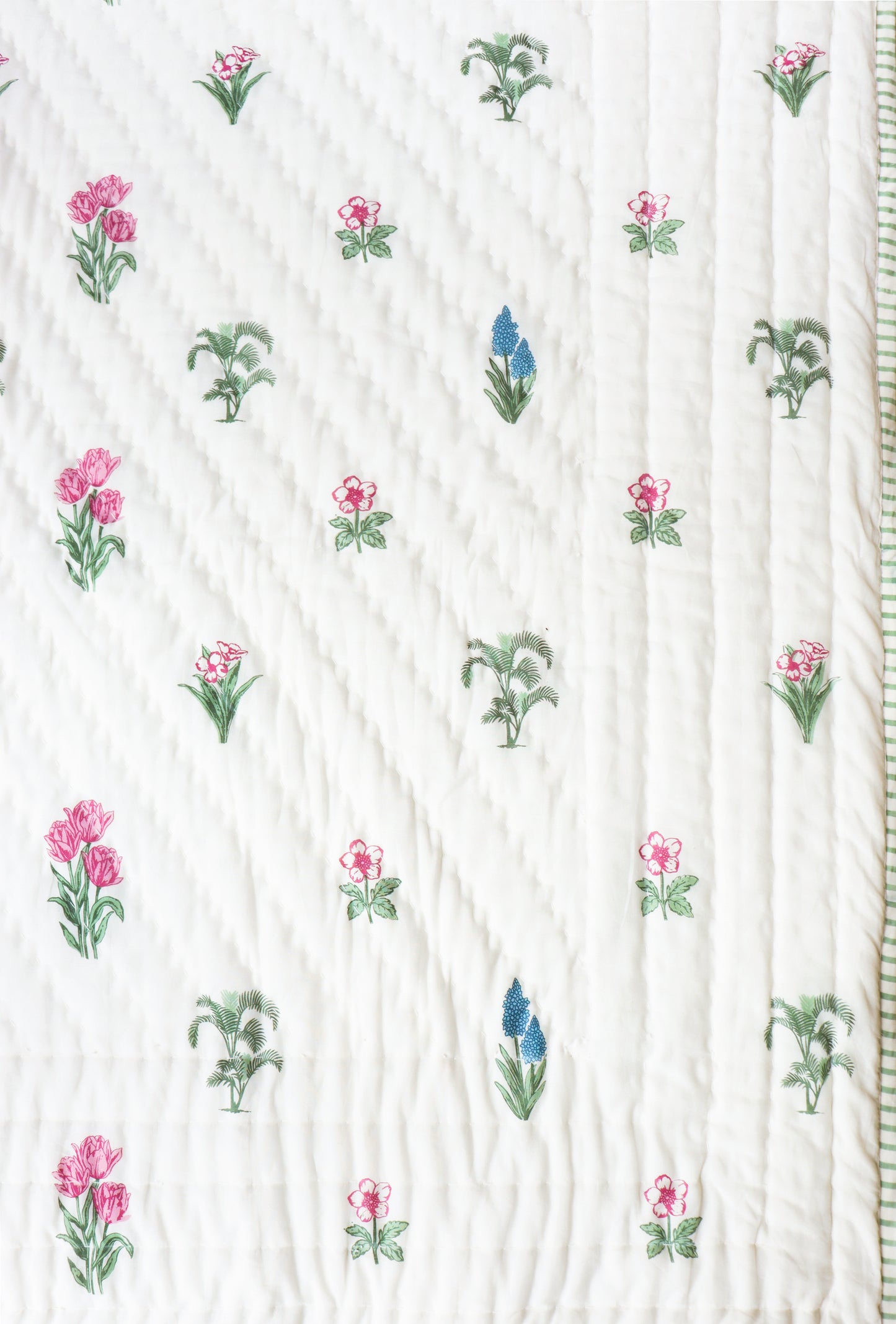 Quiet Garden Cotton Quilt