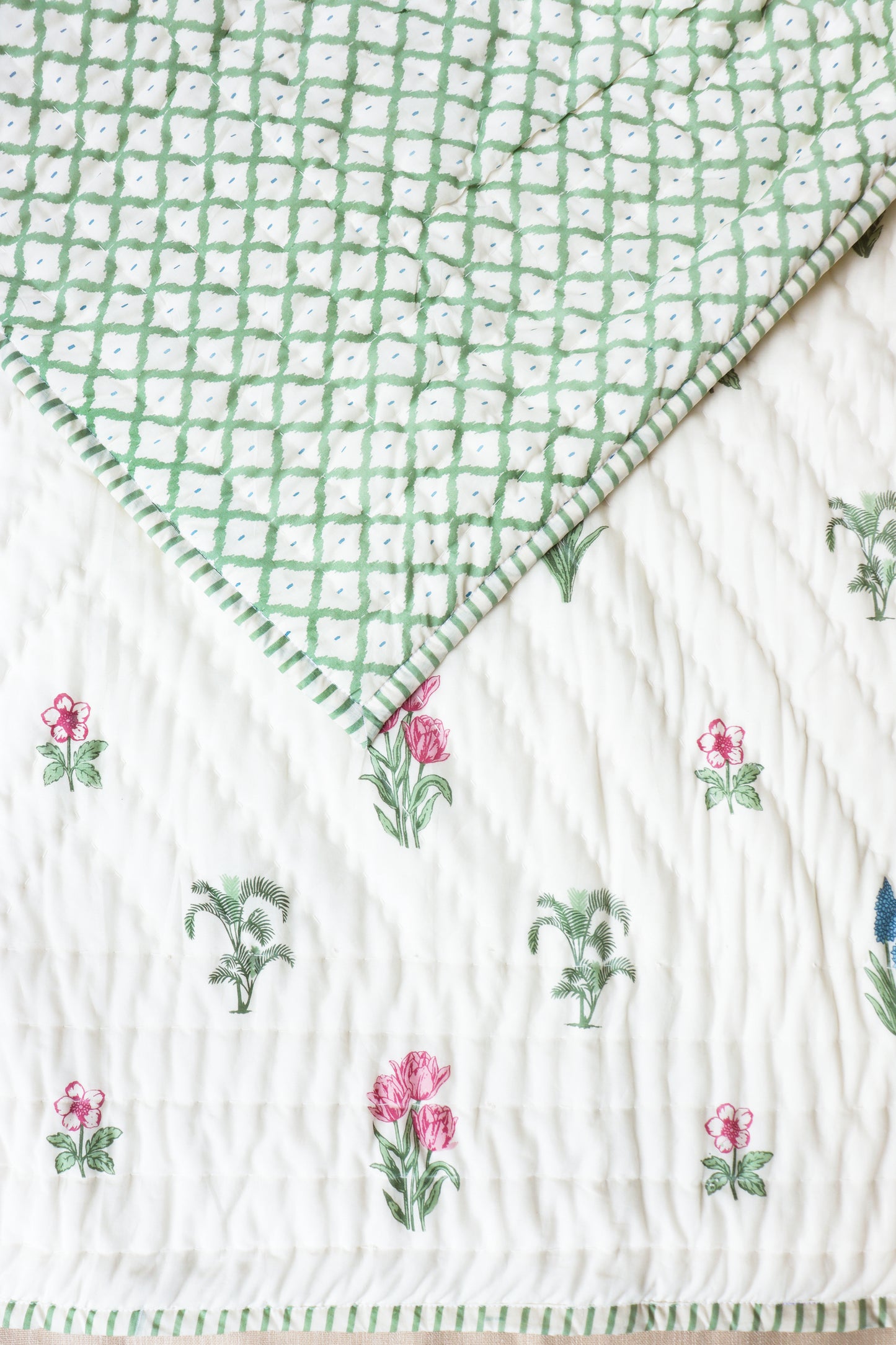 Quiet Garden Cotton Quilt