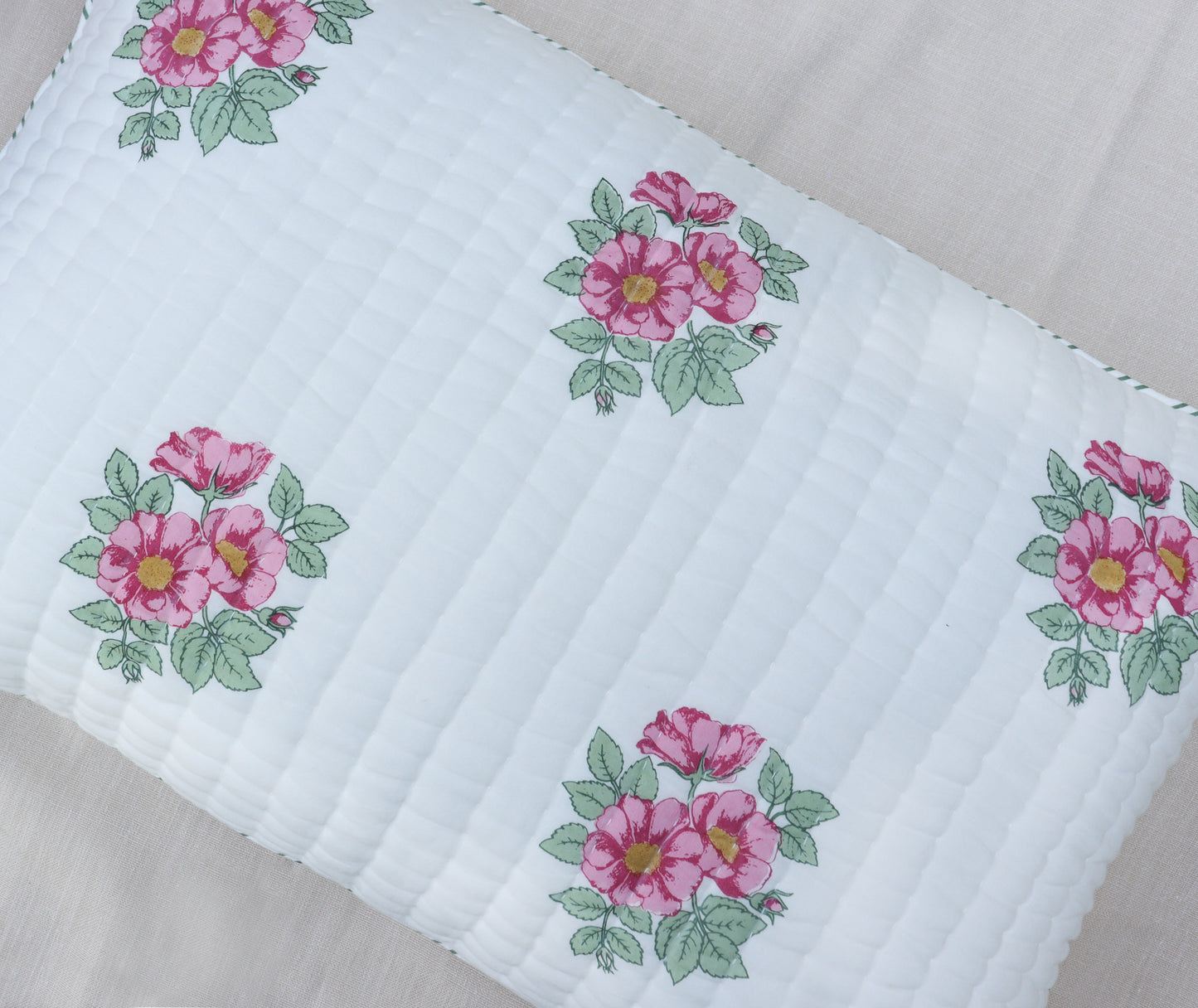Rose Bouquet Pillow Cover (Set of 2)