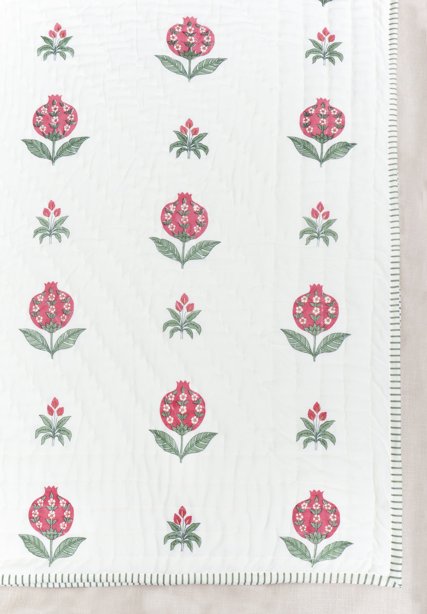 Pomegranate Cotton Quilt