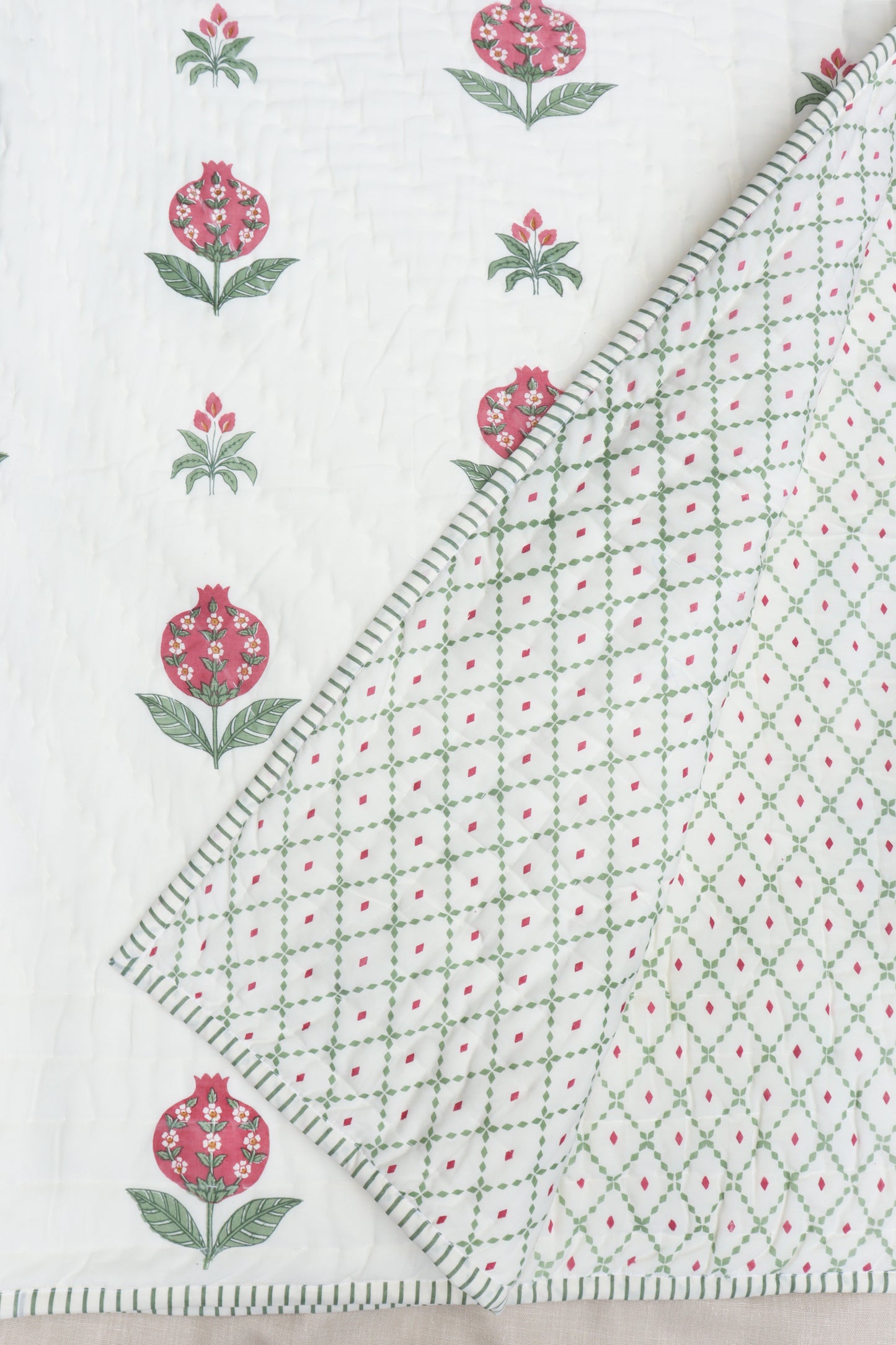 Pomegranate Cotton Quilt
