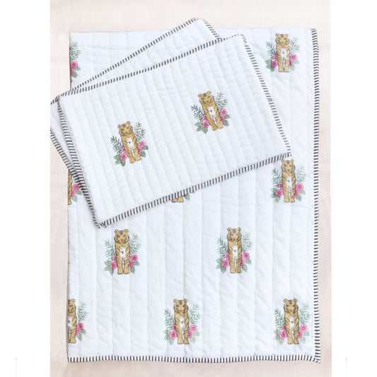 Tiger Toddler Cotton Quilt (Set of 3)