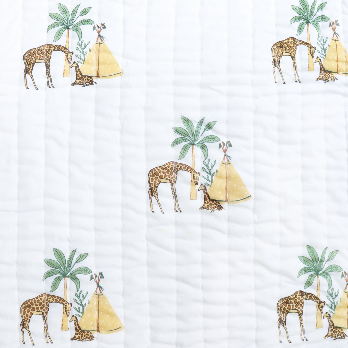 Giraffe Toddler Cotton Quilt (Set of 3)