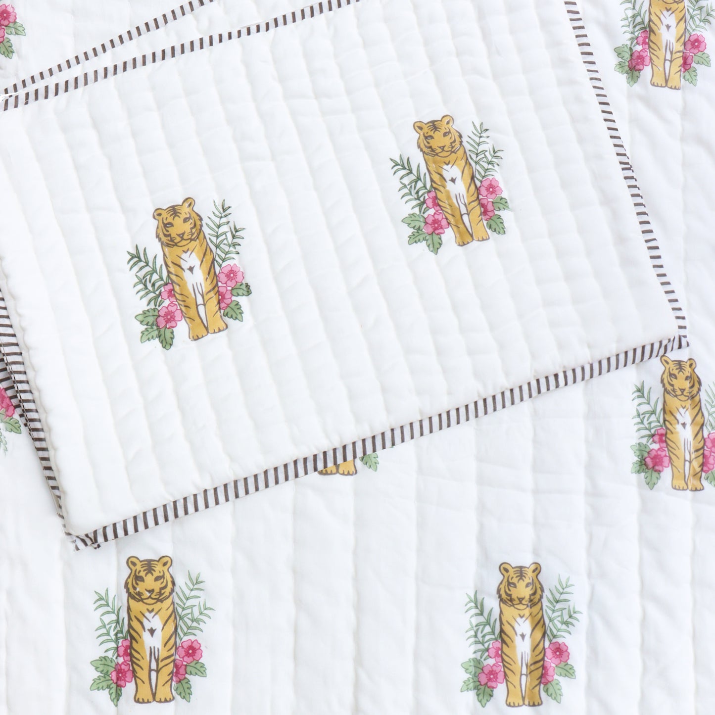 Tiger Toddler Cotton Quilt (Set of 3)