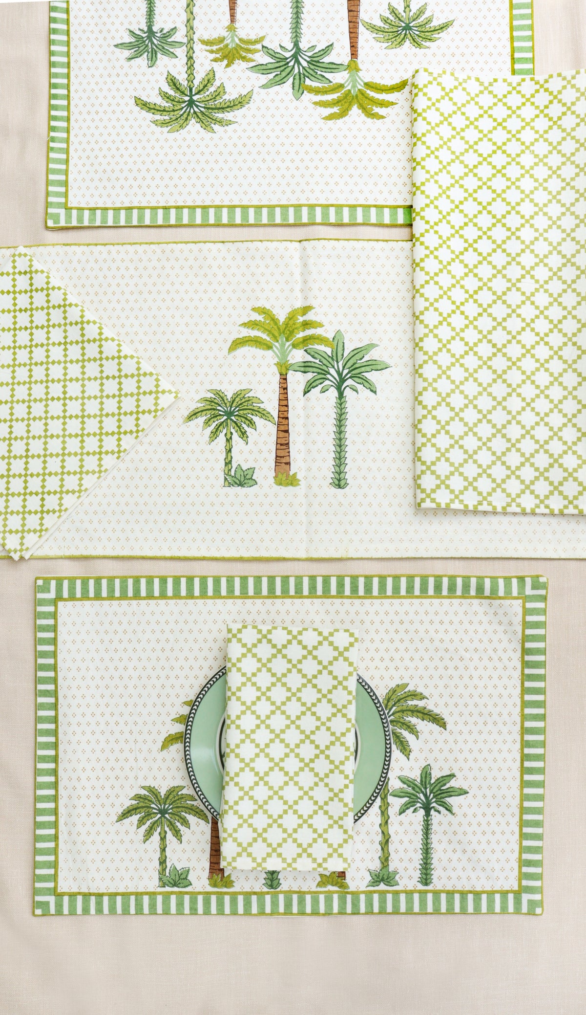 Palm Grove Table Mat Set