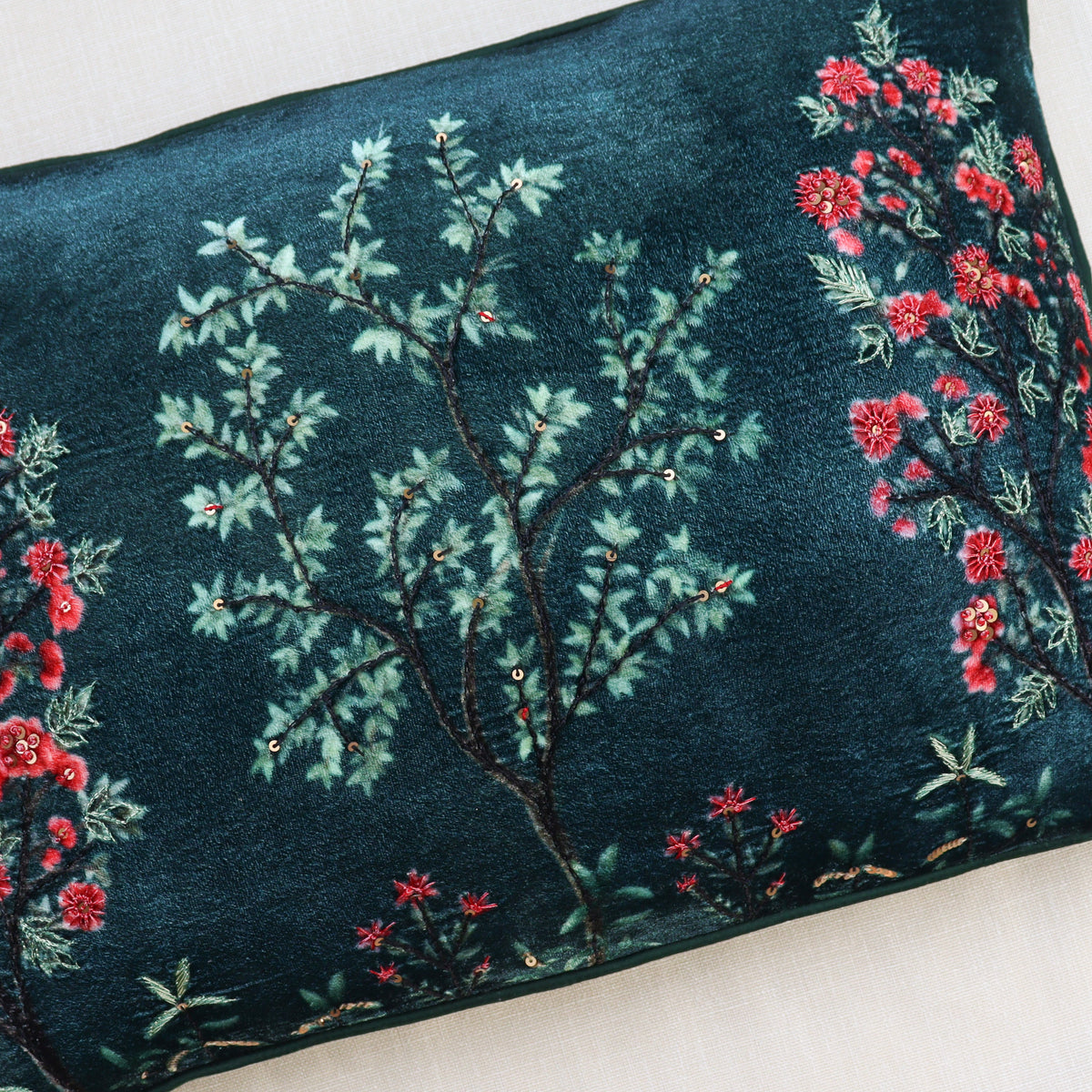 Velvet Grove Cushion