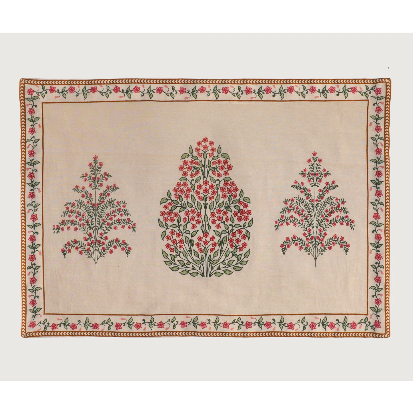 Chanderi Printed Mat (set of 6)