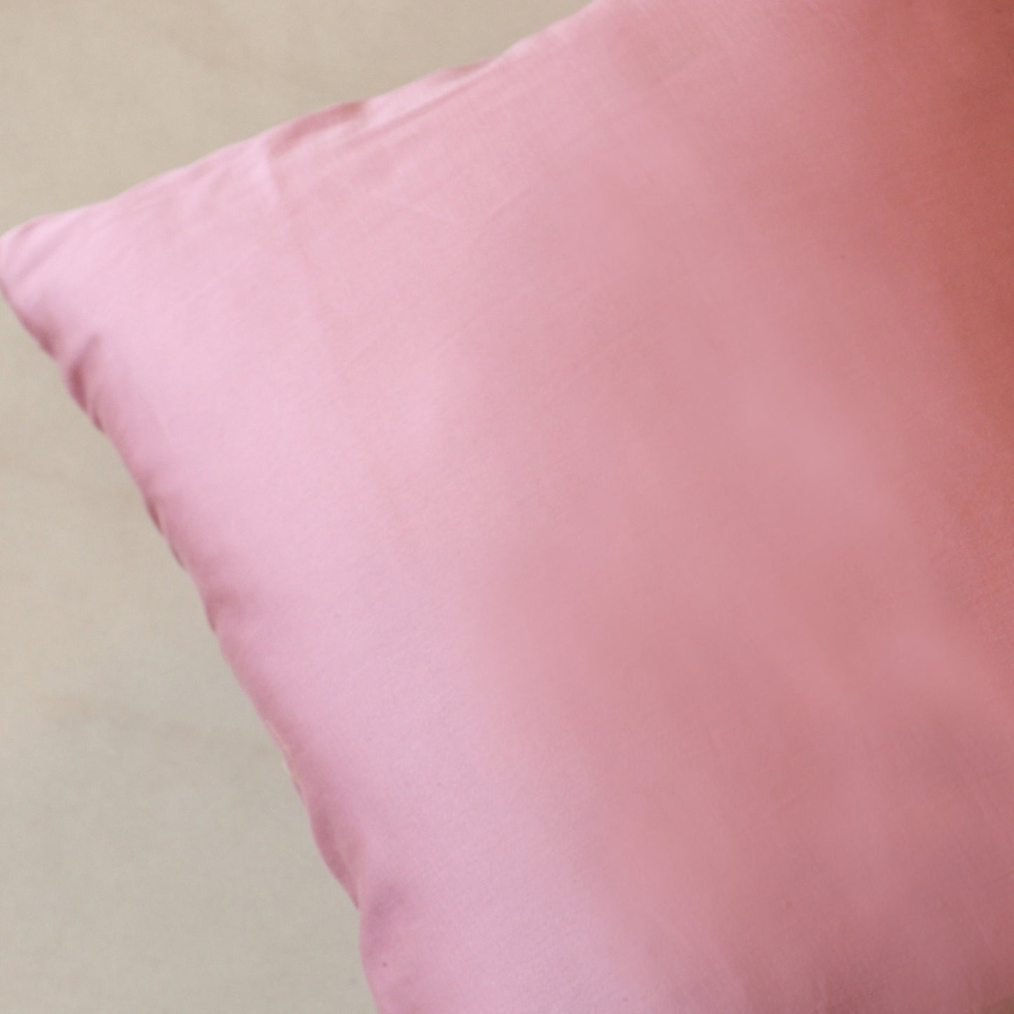 Textured Cushion Cover (Pastel Pink)