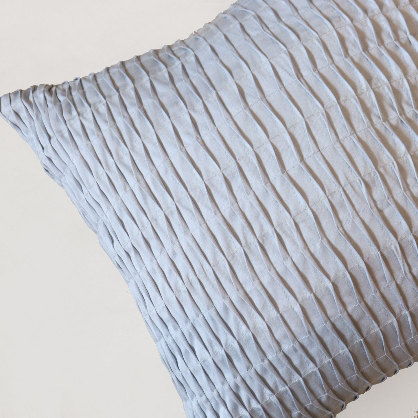 Textured Cushion Cover (Light Blue)