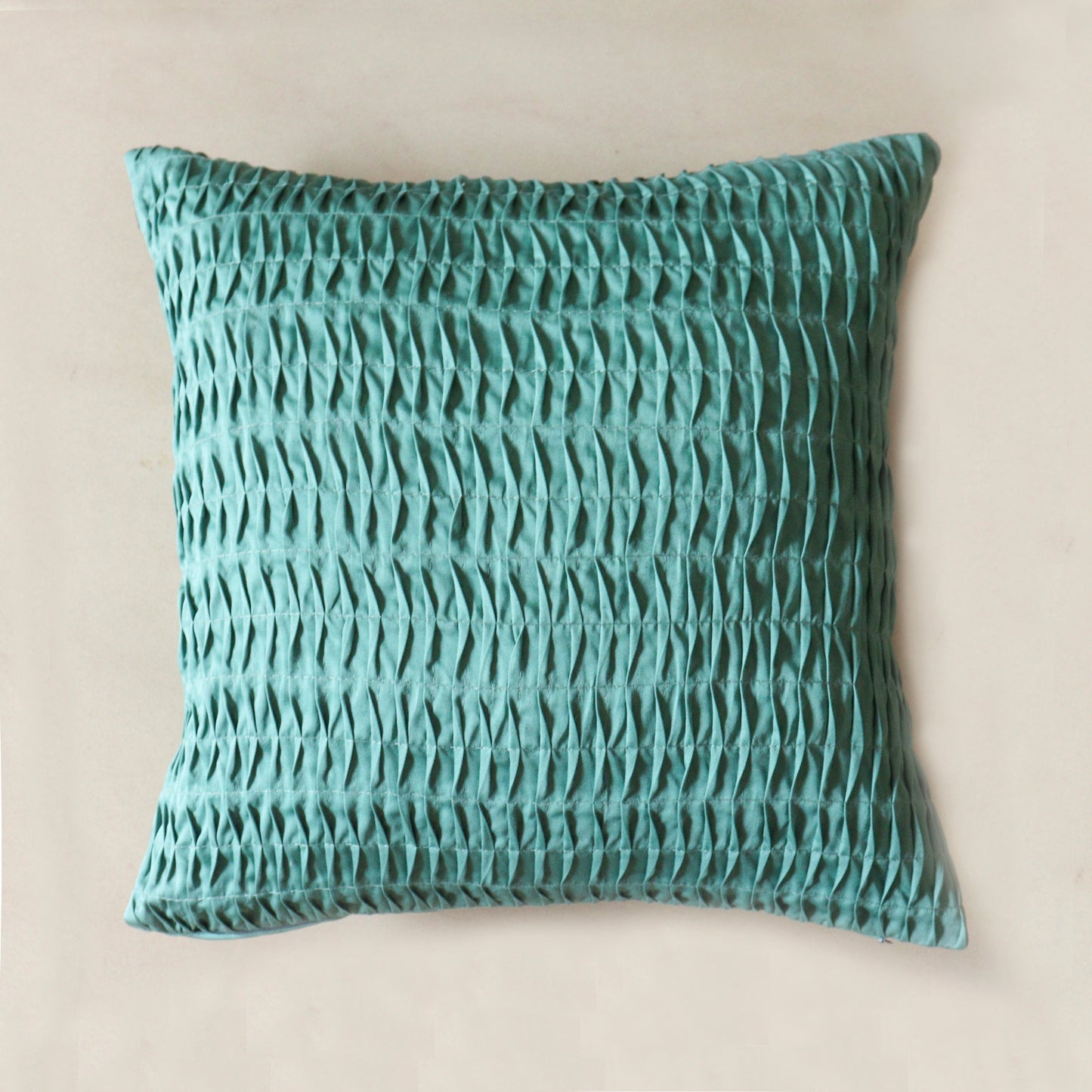 Textured Cushion Cover (Sea Green)