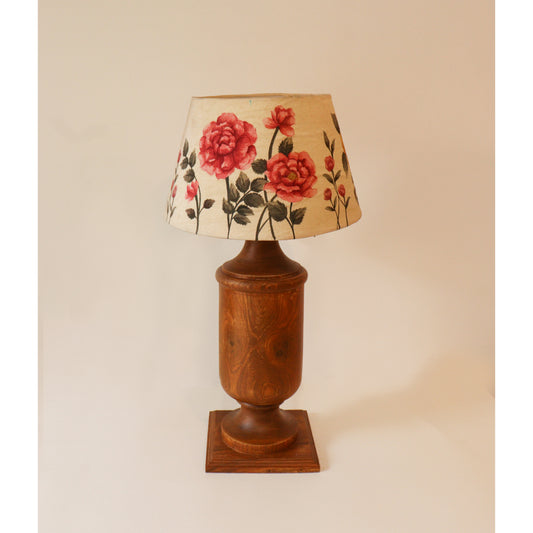 Painted Rose Table Lamp