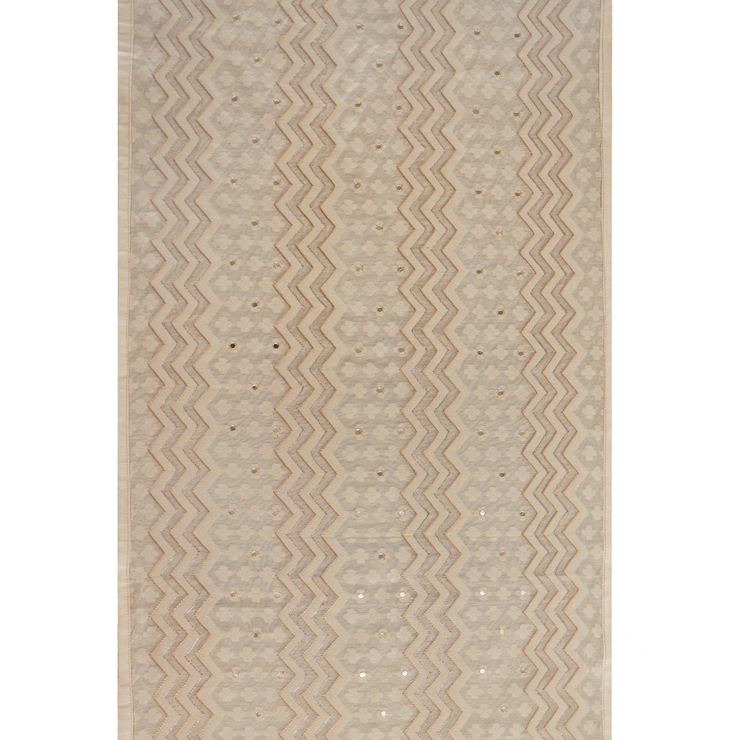 Banarsi weave Embroidered Table Runner